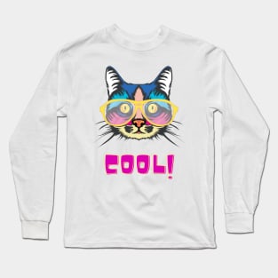 Cool cat boss Long Sleeve T-Shirt